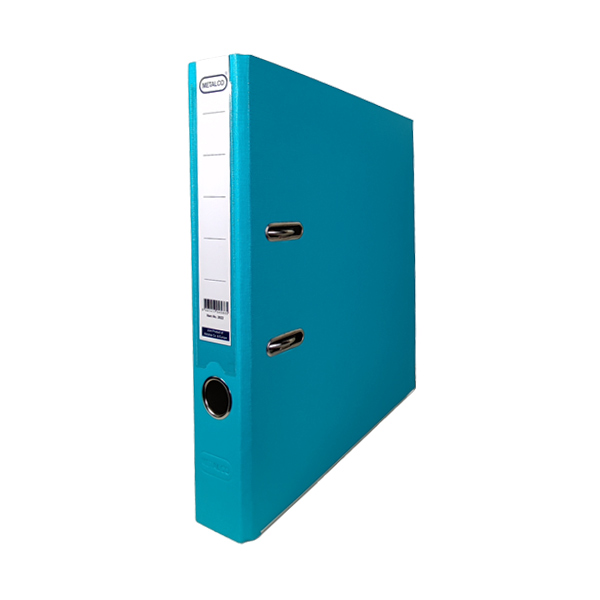 زونکن A4 فیروزه ای متالکو 4.5 سانت PVC